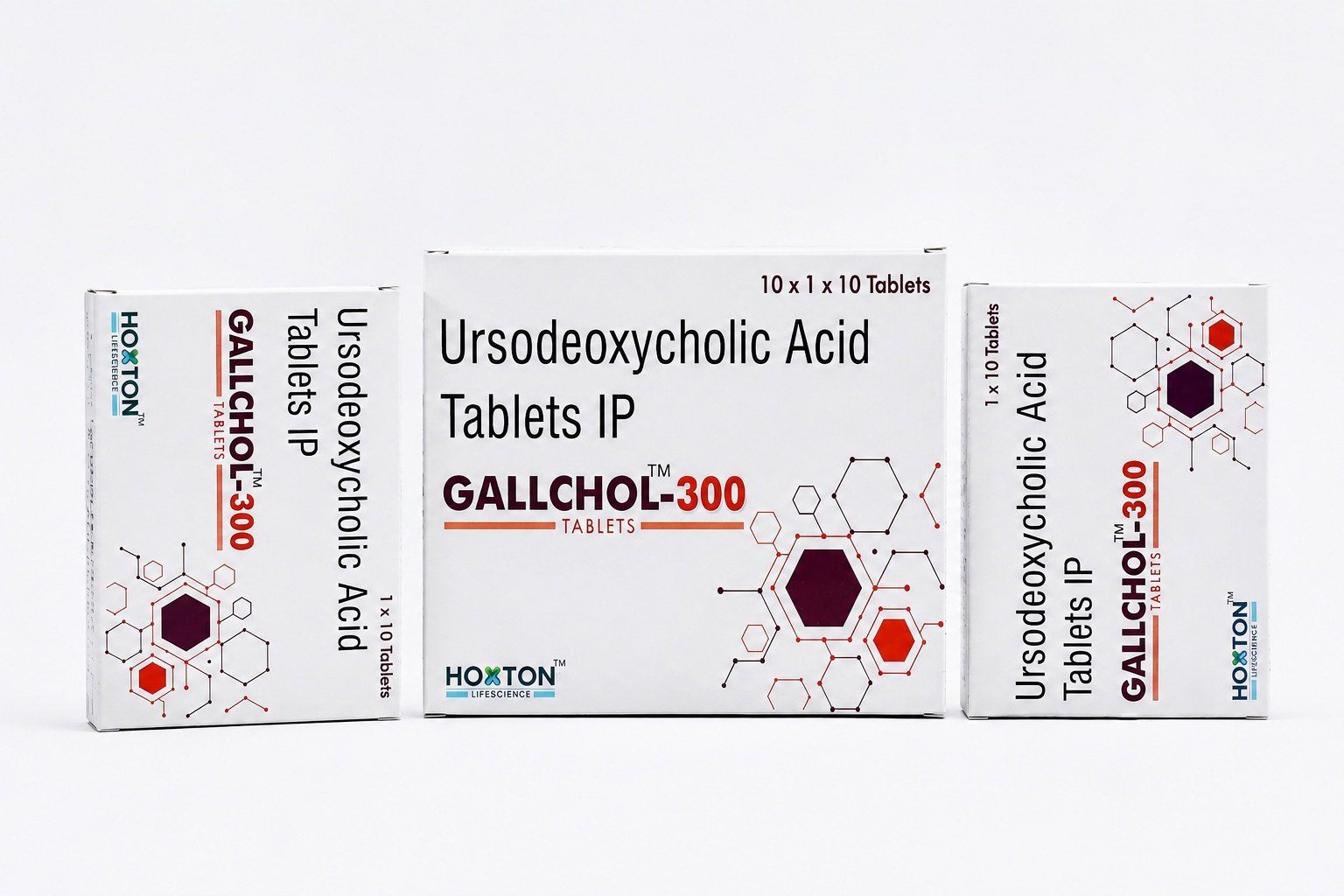 GALLCHOL - Ursodeoxycholic Acid 300 mg Tablets